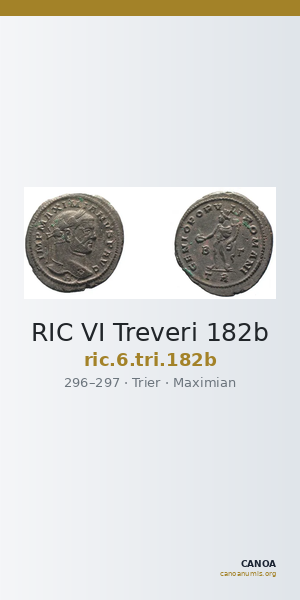RIC VI Treveri 182b — CANOA