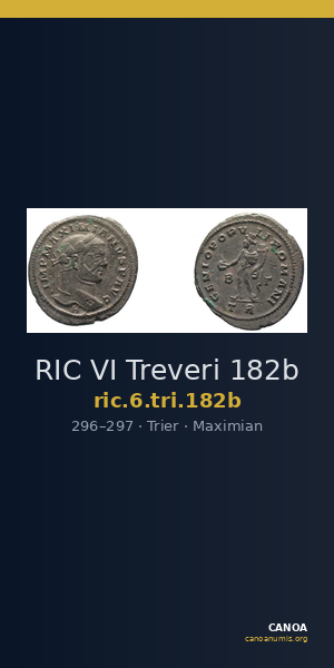 RIC VI Treveri 182b — CANOA