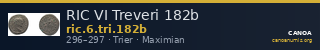 RIC VI Treveri 182b — CANOA
