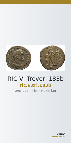 RIC VI Treveri 183b — CANOA