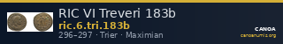 RIC VI Treveri 183b — CANOA