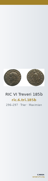 RIC VI Treveri 185b — CANOA
