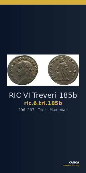 RIC VI Treveri 185b — CANOA