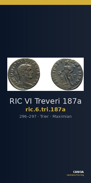 RIC VI Treveri 187a — CANOA