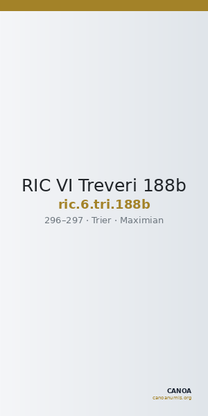 RIC VI Treveri 188b — CANOA