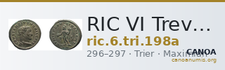 RIC VI Treveri 198a — CANOA