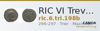 RIC VI Treveri 198b — CANOA