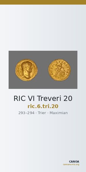 RIC VI Treveri 20 — CANOA