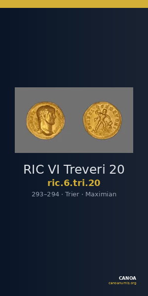 RIC VI Treveri 20 — CANOA