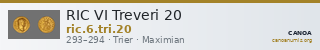 RIC VI Treveri 20 — CANOA