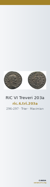 RIC VI Treveri 203a — CANOA