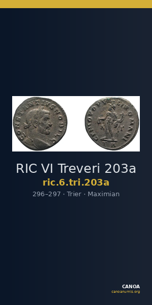 RIC VI Treveri 203a — CANOA