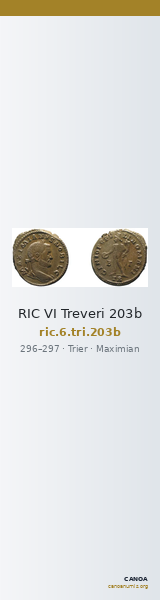 RIC VI Treveri 203b — CANOA