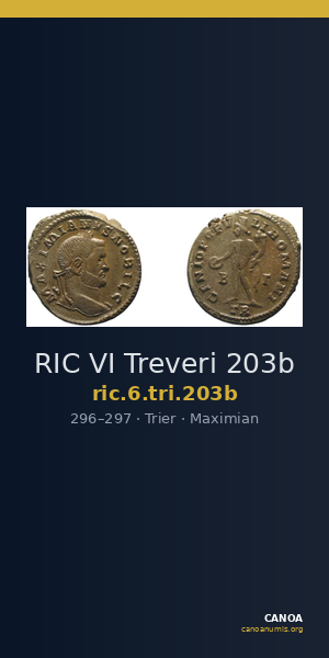 RIC VI Treveri 203b — CANOA