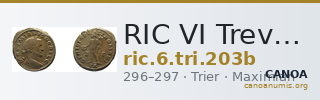 RIC VI Treveri 203b — CANOA