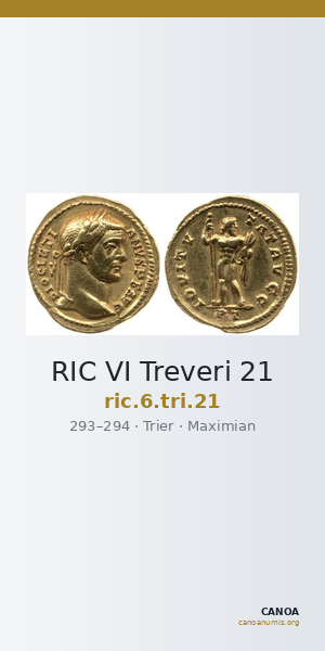 RIC VI Treveri 21 — CANOA