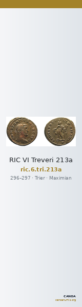 RIC VI Treveri 213a — CANOA