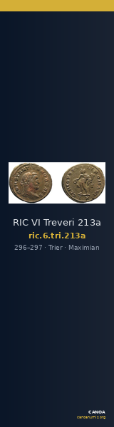 RIC VI Treveri 213a — CANOA