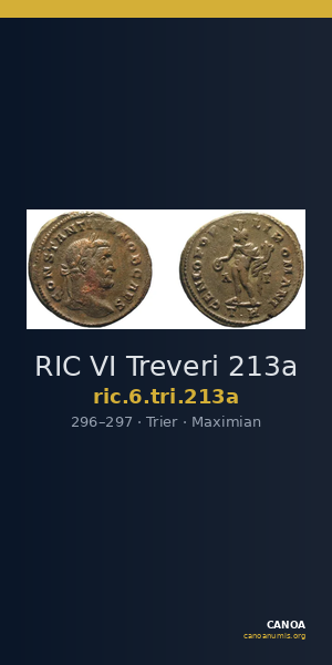 RIC VI Treveri 213a — CANOA