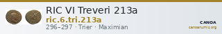 RIC VI Treveri 213a — CANOA