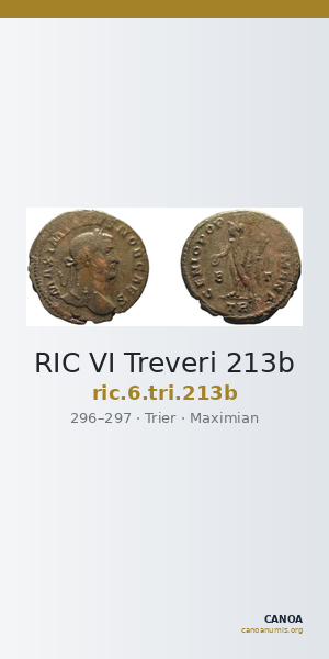 RIC VI Treveri 213b — CANOA