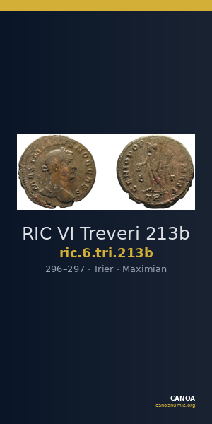 RIC VI Treveri 213b — CANOA