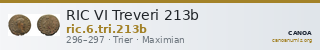 RIC VI Treveri 213b — CANOA