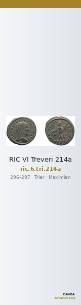 RIC VI Treveri 214a — CANOA