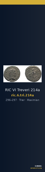 RIC VI Treveri 214a — CANOA