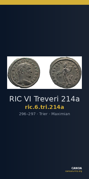 RIC VI Treveri 214a — CANOA