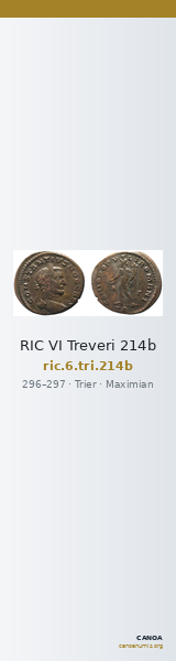 RIC VI Treveri 214b — CANOA