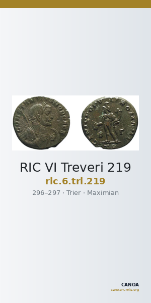RIC VI Treveri 219 — CANOA