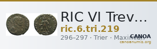 RIC VI Treveri 219 — CANOA