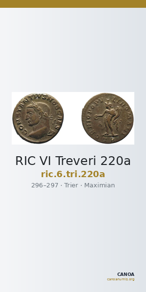 RIC VI Treveri 220a — CANOA