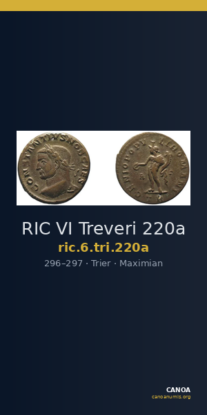 RIC VI Treveri 220a — CANOA