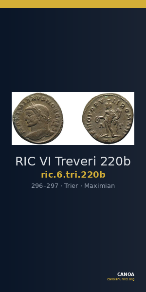 RIC VI Treveri 220b — CANOA