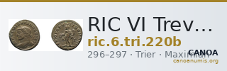 RIC VI Treveri 220b — CANOA