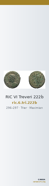 RIC VI Treveri 222b — CANOA