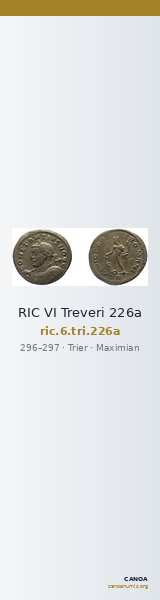 RIC VI Treveri 226a — CANOA