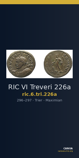 RIC VI Treveri 226a — CANOA