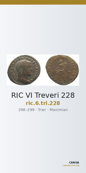 RIC VI Treveri 228 — CANOA