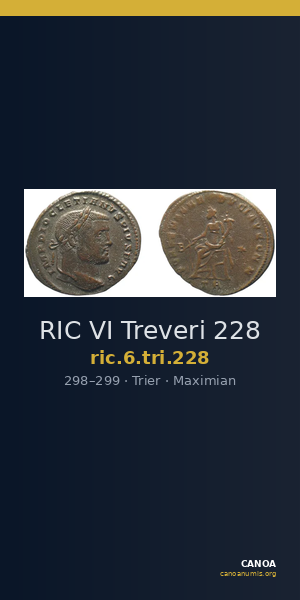RIC VI Treveri 228 — CANOA