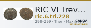 RIC VI Treveri 228 — CANOA