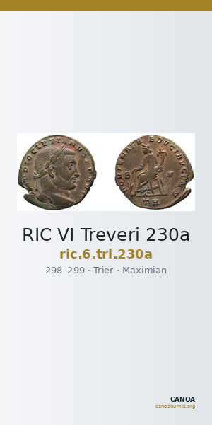 RIC VI Treveri 230a — CANOA