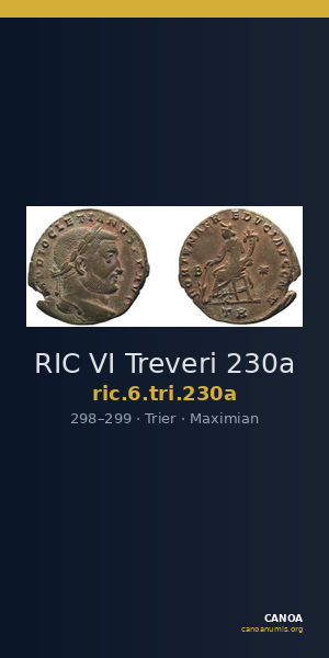 RIC VI Treveri 230a — CANOA