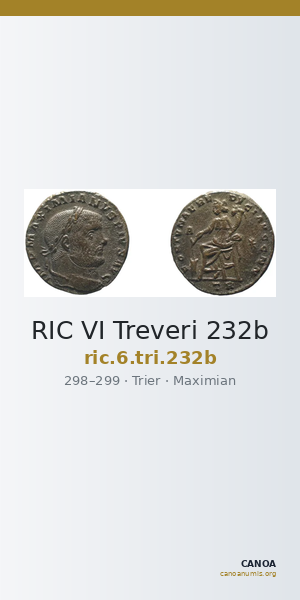 RIC VI Treveri 232b — CANOA