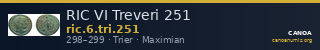 RIC VI Treveri 251 — CANOA