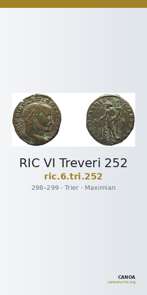 RIC VI Treveri 252 — CANOA