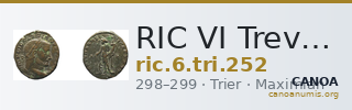 RIC VI Treveri 252 — CANOA
