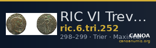 RIC VI Treveri 252 — CANOA